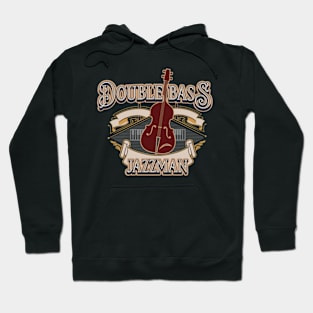 Jazz Man Double Bass Hoodie